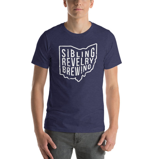 SRB Ohio Unisex t-shirt White Print